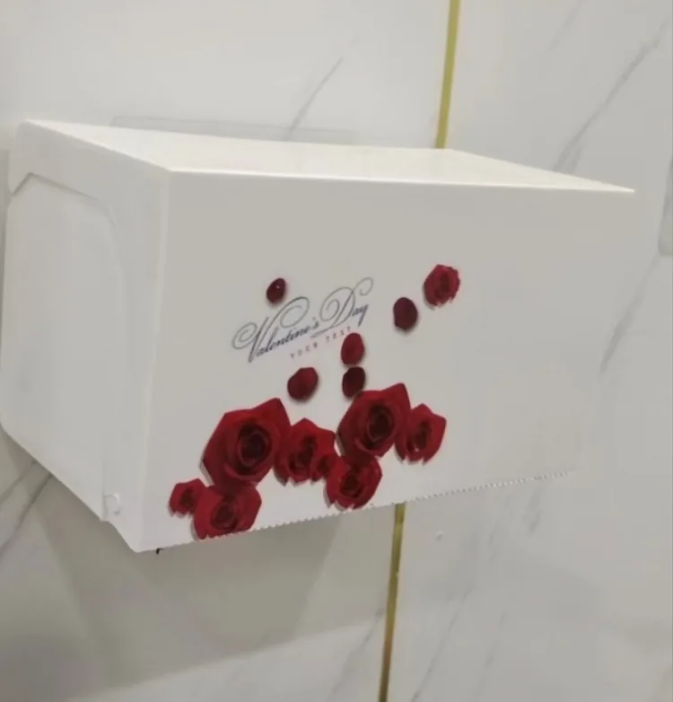 印花纸盒  玫瑰花