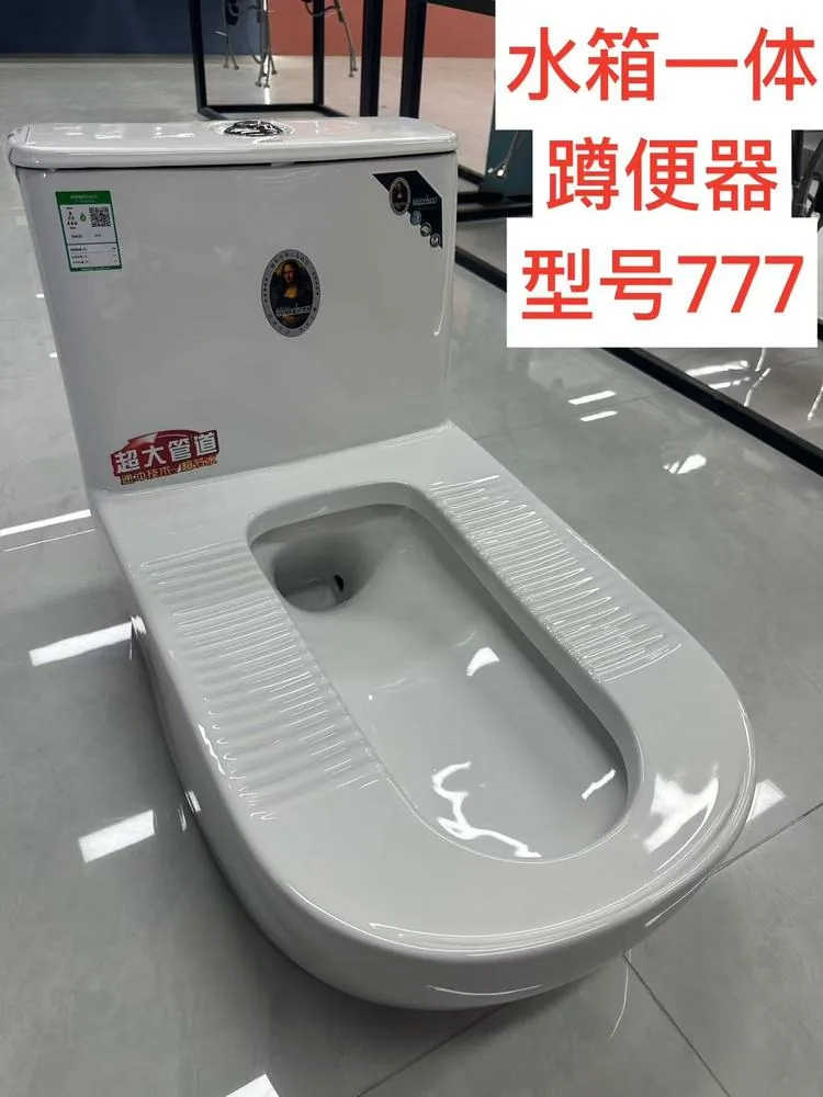 777广东蹲便+水箱一体