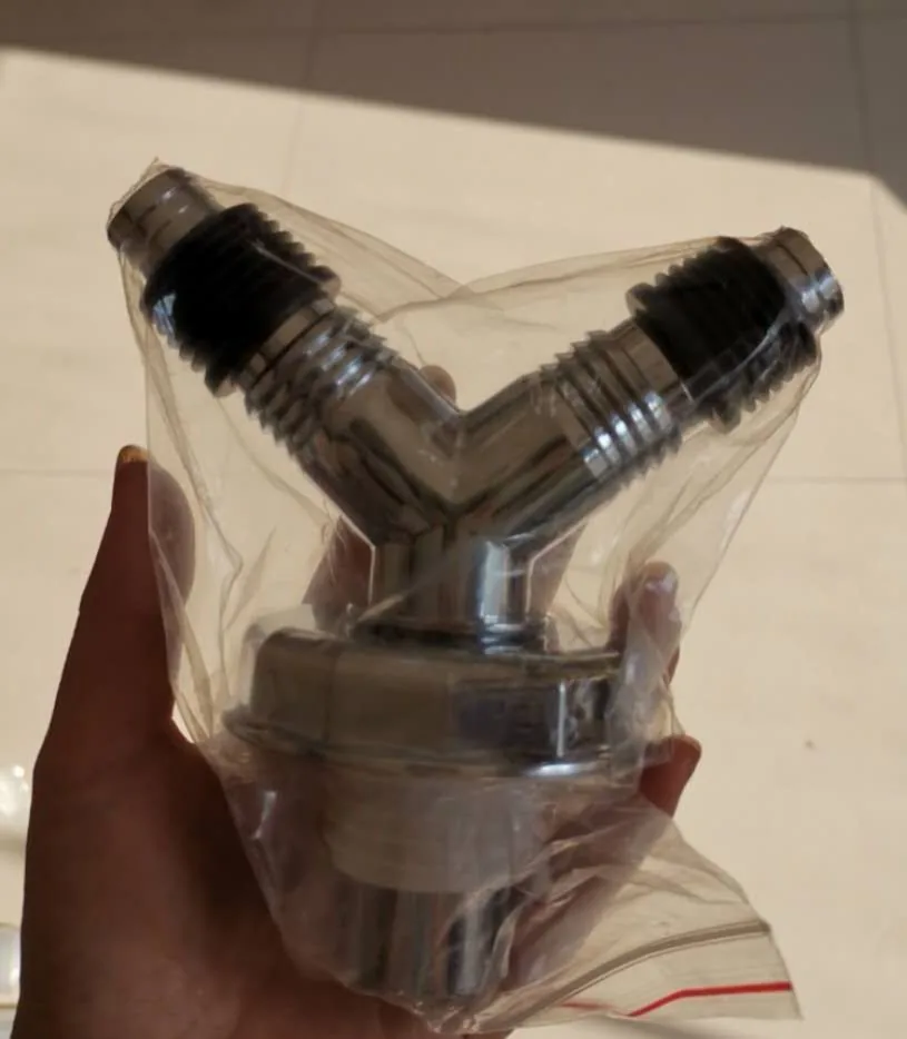 下水三通 Y型50管 电镀