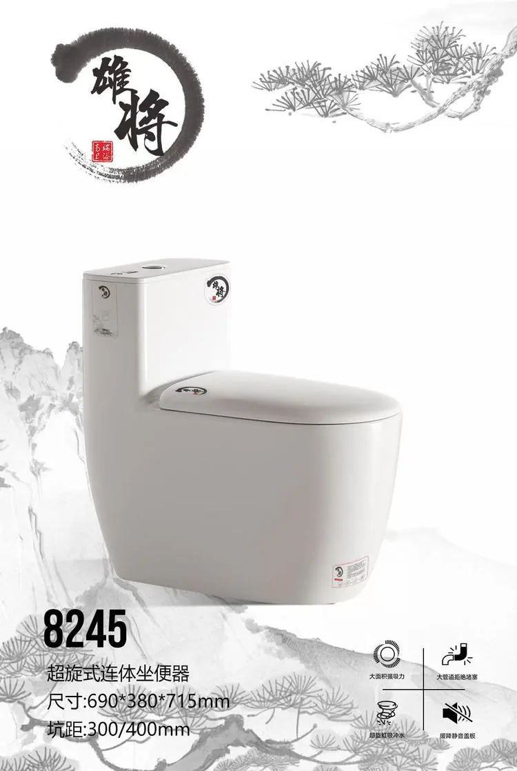雄将马桶8245肤感