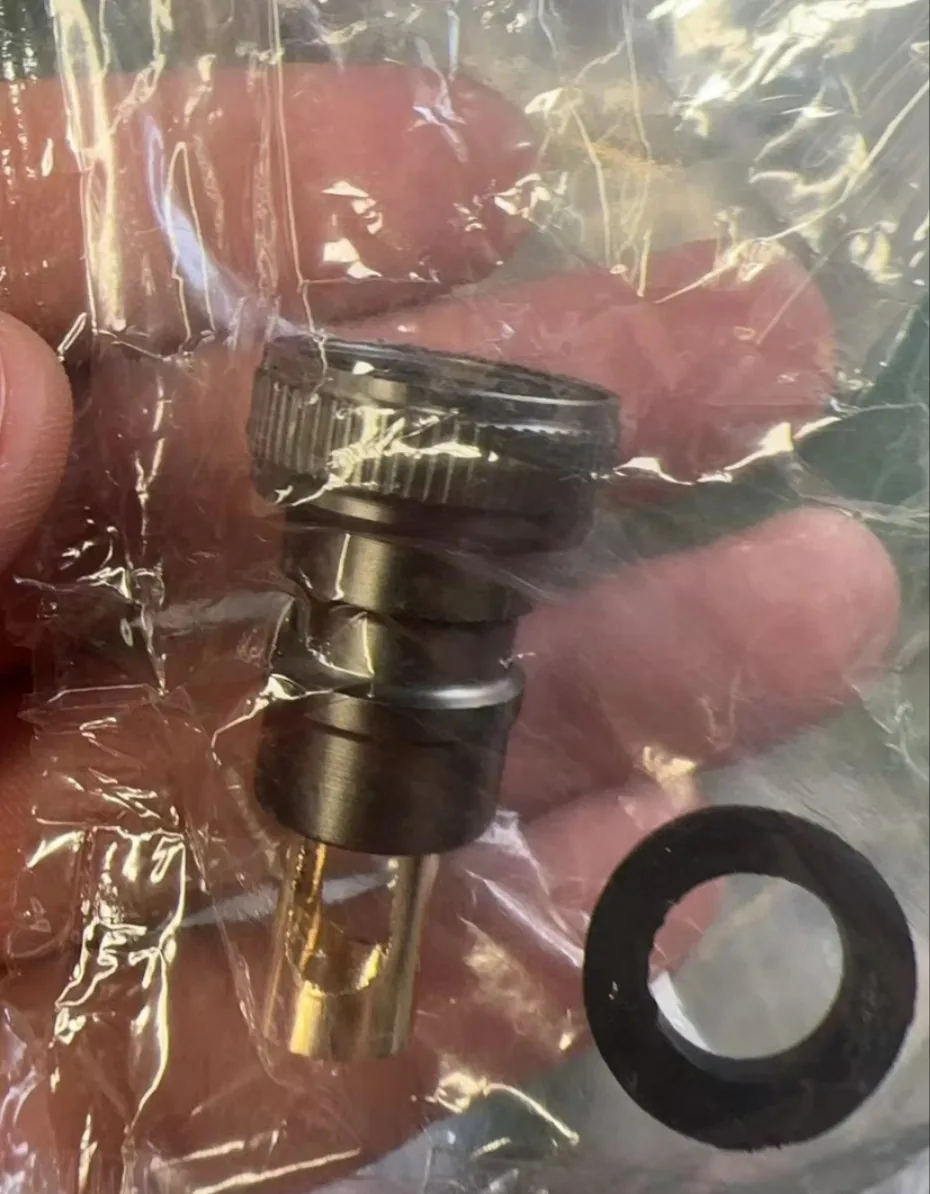灰色4分六角咀+止水 不锈钢
