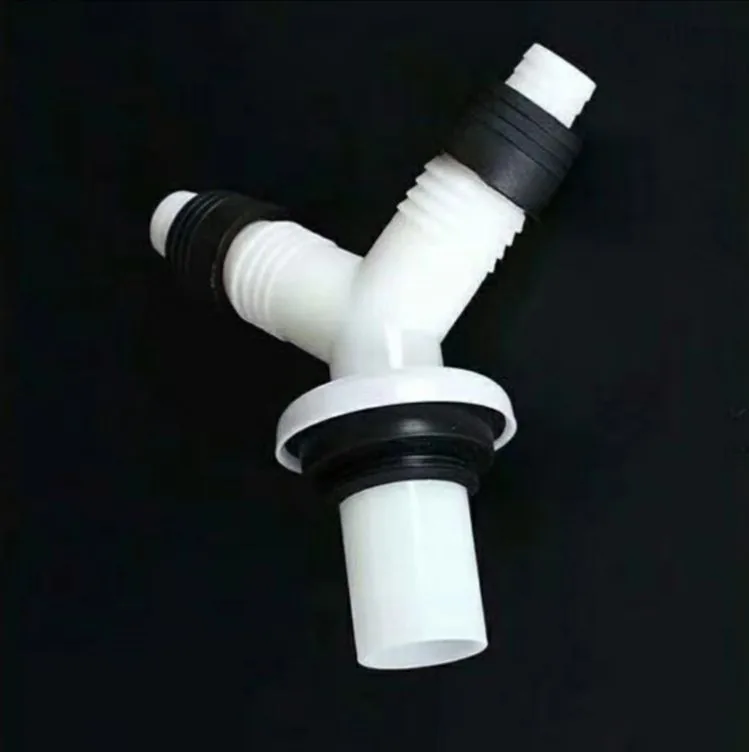 下水三通 Y型黑胶皮